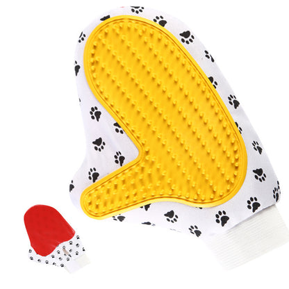 Silicone Pet Glove - Gentle Efficient Grooming and Deshedding