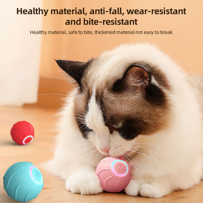 Automatic Bouncing Cat Ball – Stimulate, Train, and Entertain Indoors
