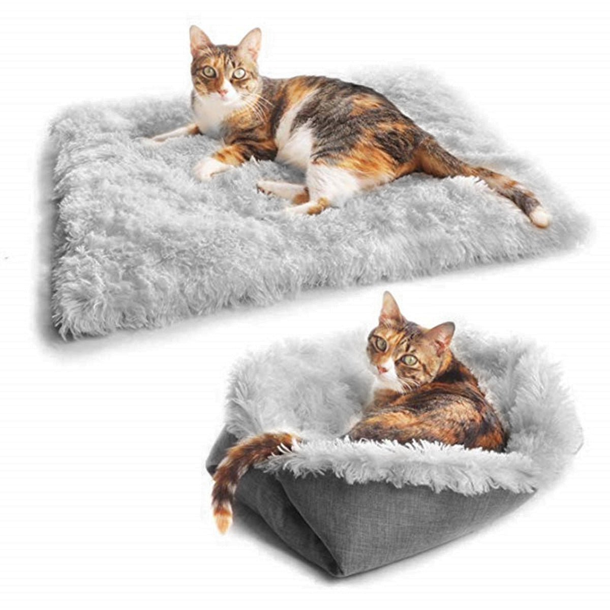 SnuggleNest™ Dual-Purpose Plush Bed