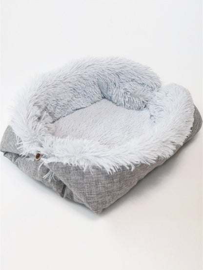 SnuggleNest™ Dual-Purpose Plush Bed