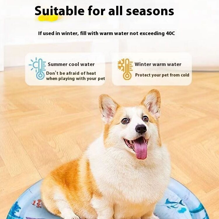 PawChill™ Water Bed – Cool Comfort for Your Pet