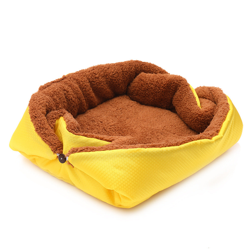 SnuggleNest™ Dual-Purpose Plush Bed