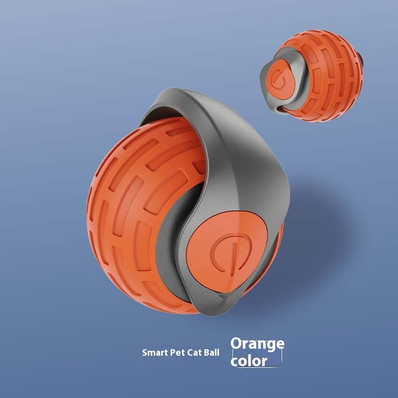 Electric Rolling Cat Toy – Smart, Rechargeable, and Fun