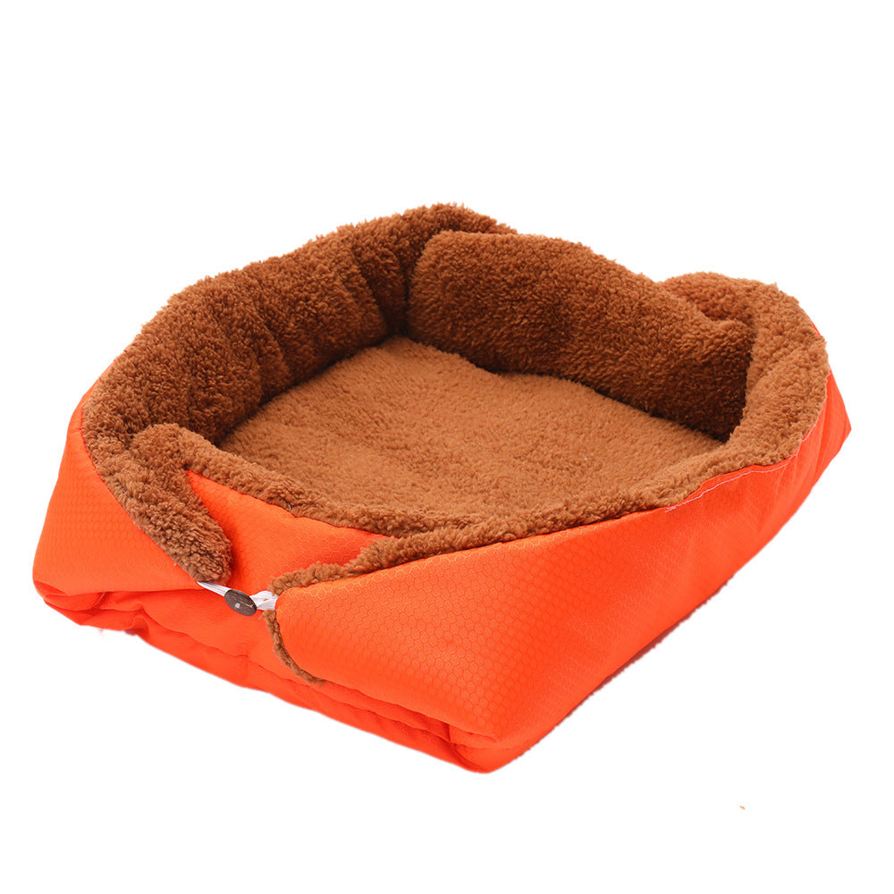 SnuggleNest™ Dual-Purpose Plush Bed
