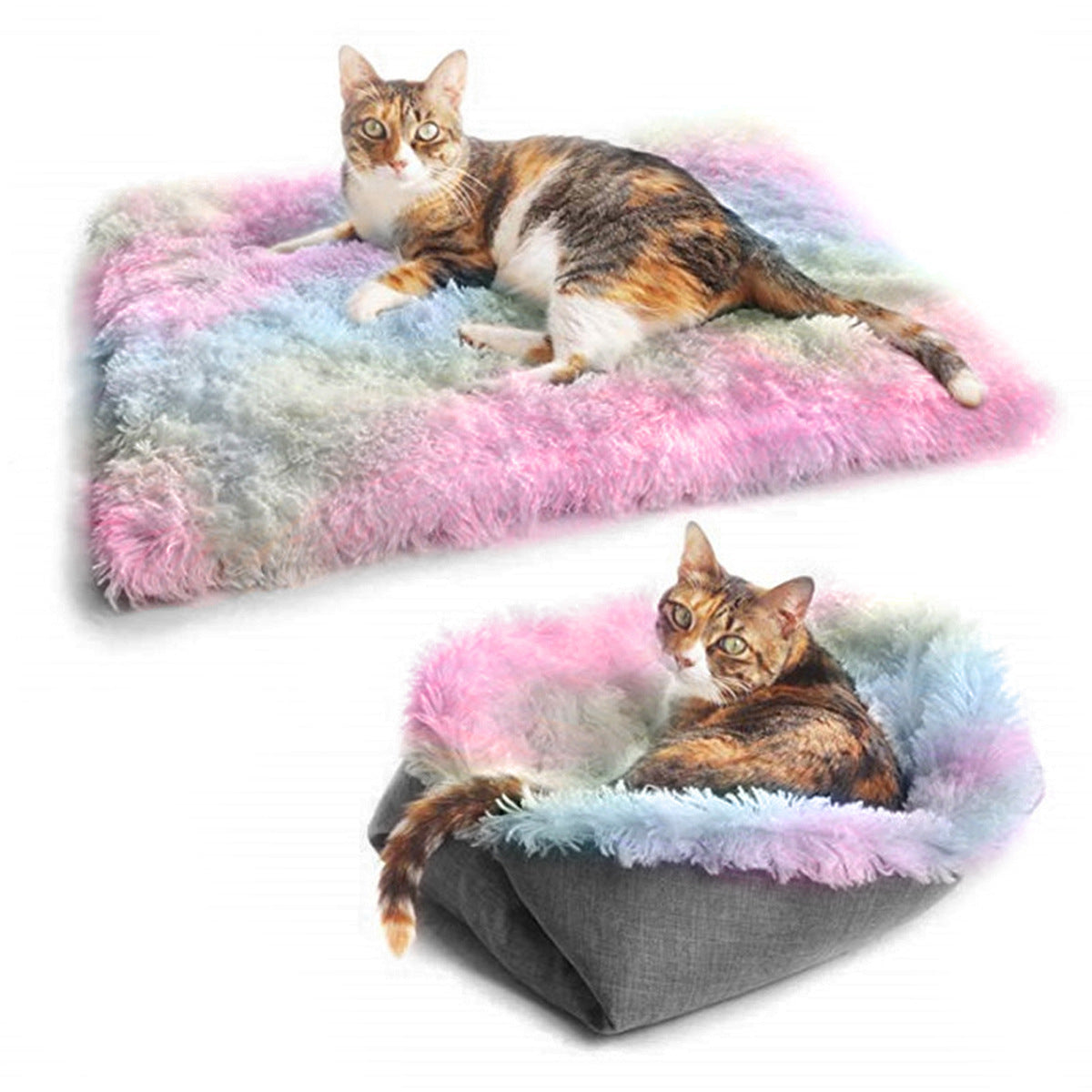 SnuggleNest™ Dual-Purpose Plush Bed