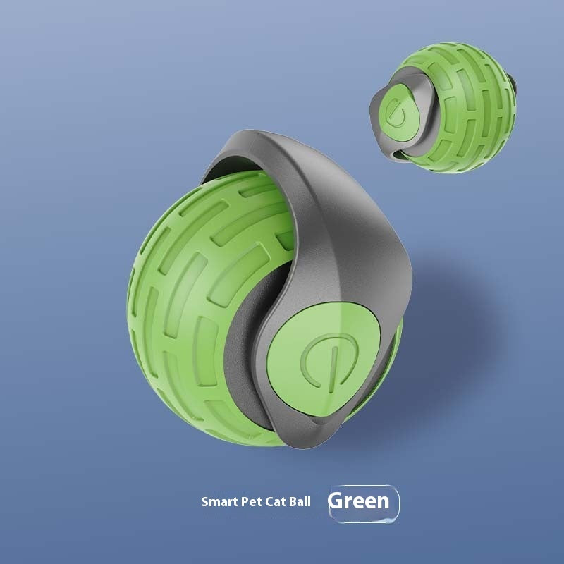 Electric Rolling Cat Toy – Smart, Rechargeable, and Fun