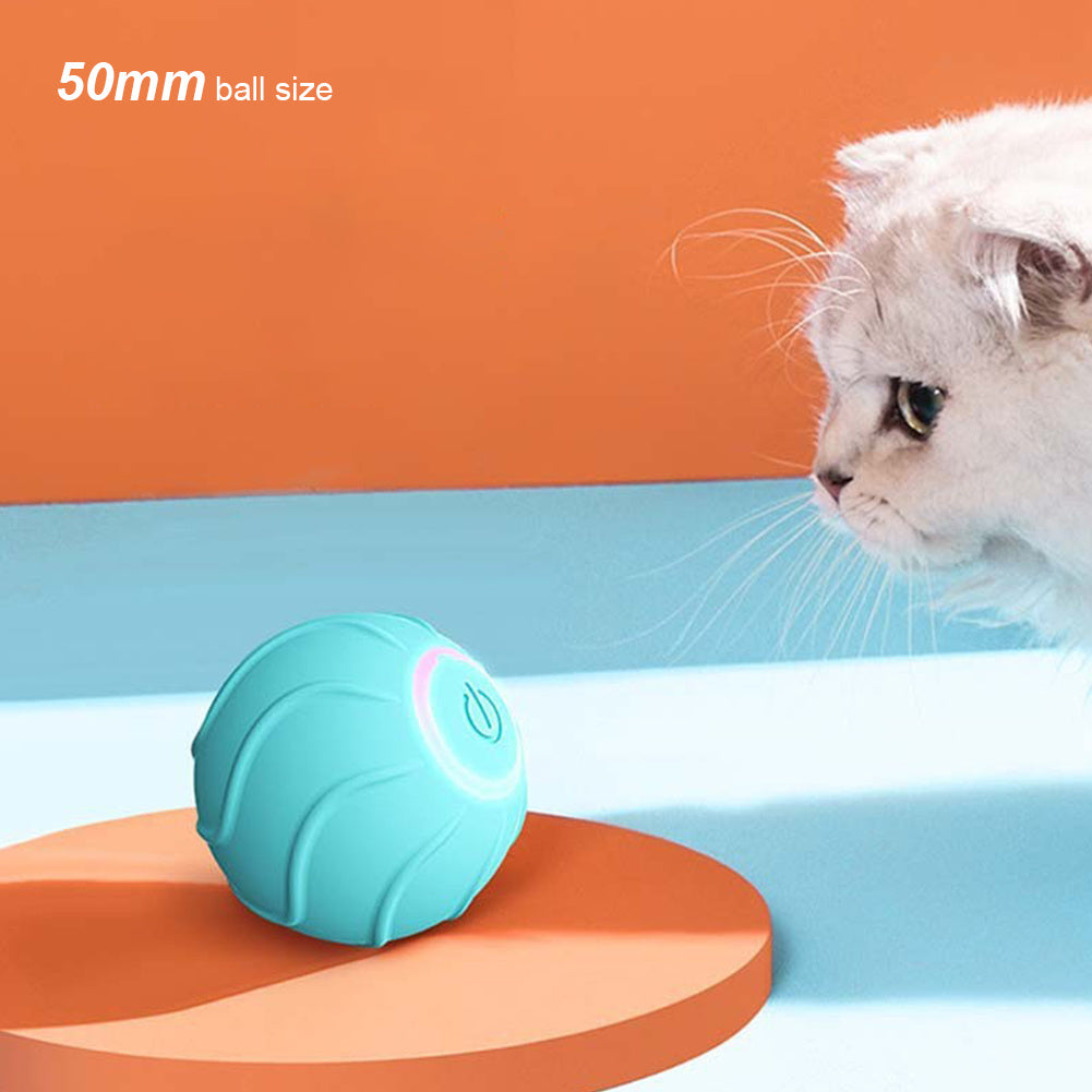 Automatic Bouncing Cat Ball – Stimulate, Train, and Entertain Indoors